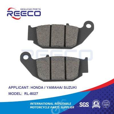 Reeco OE Quality Motorcycle Brake Pad Rl-8027 for Honda YAMAHA Suzuki Bajaj Tvs