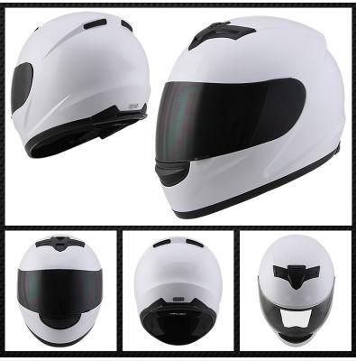 Motorcycle Safety White Riding Crash Helmets