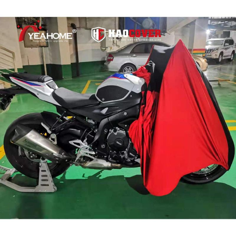 Hot Selling Stretch Motorcycle Cover Indoor Use Universal Fit