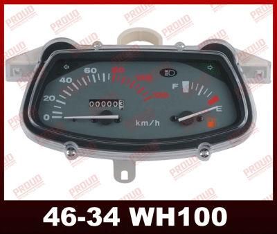 Wh100/125 Speedometer High Quality Motorcycle Spare Part