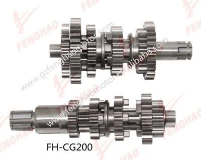 Motorcycle Part Engine Spare Parts Main Counter Shaft Honda Cg200/Cg200/Cg250/Hb250/Xmoto250