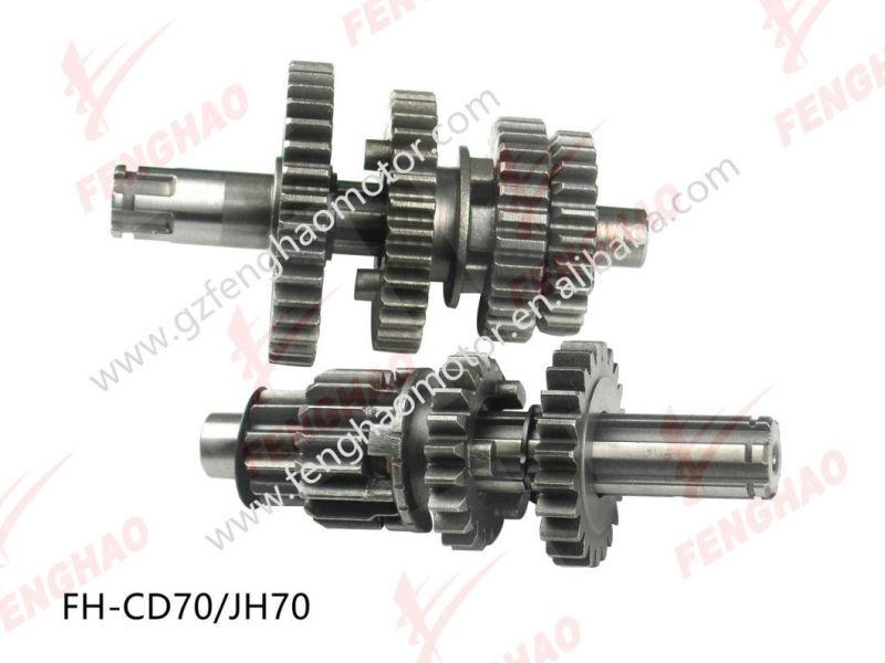 Motorcycle Part Engine Parts Main Counter Shaft Honda CB125/C100/Jd100/CD70-Jh70/Tbt125-Kph