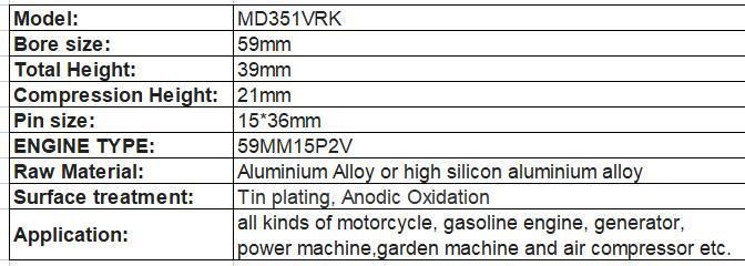 Glpro, Cbx150 for Motorcycle Spare Parts Piston Kits