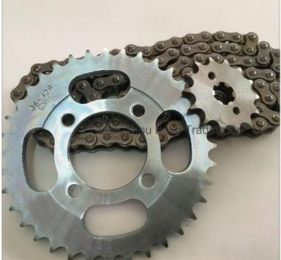 Motorcycle Part Motorcycle Chain Sprocket Kit Chain System Dy100
