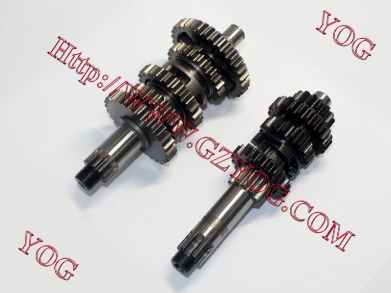 Yog Motorcycle Spare Parts Transmission Gears Complete for Bajajboxer, Cg200, Tvs Star