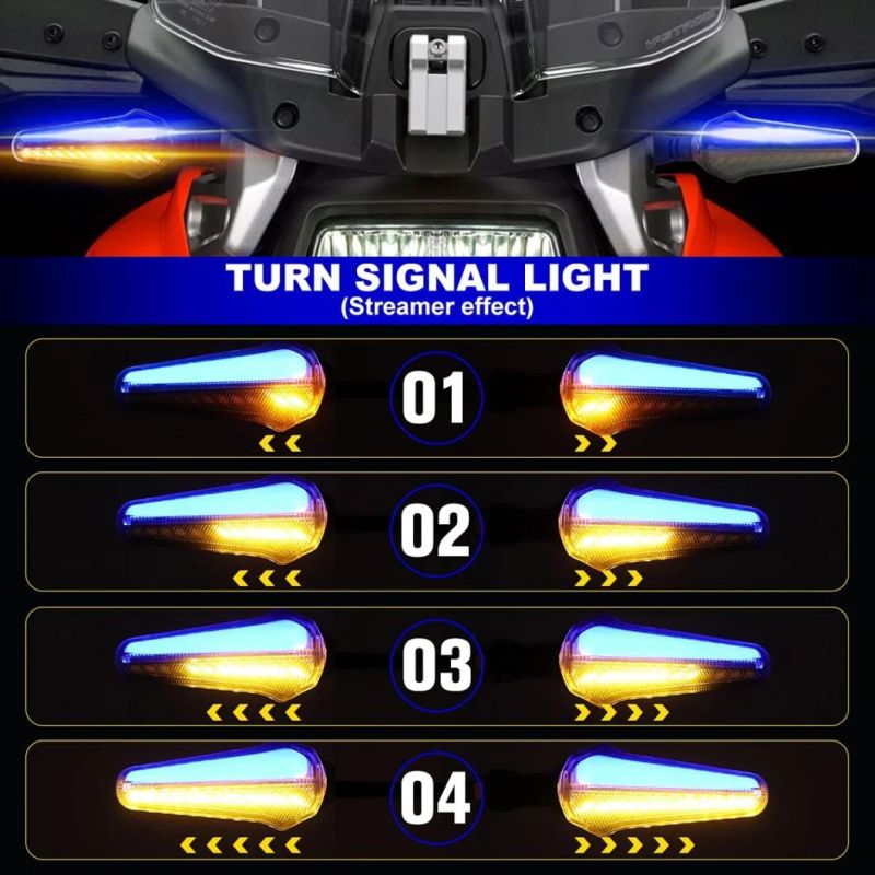 Motorbike Light LED Turn Signal Indicators Light Indicator Lamp for Motorcycle