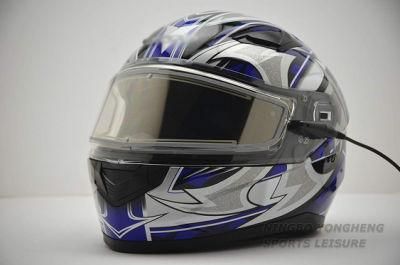 ECE/ DOT Approved Custom Safety Sports Full Face Snowmobile Helmet