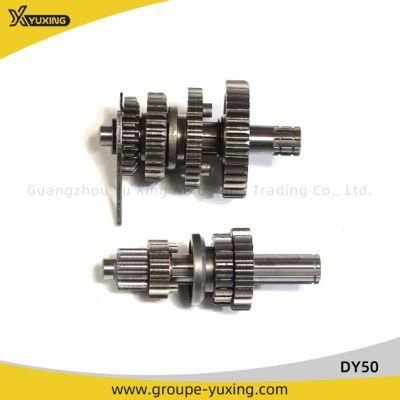 Motorcycle Accessory Motorcycle Parts Main &amp; Counter Shaft for for Dy50