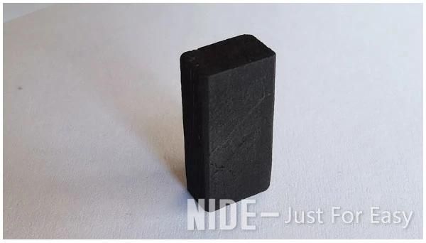 High Purity Graphite Carbon Brush Block for Motor Parts Electrode Carbon Crystal Block 12*18*60