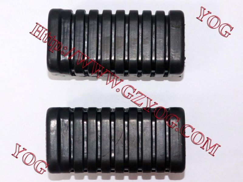 Motorcycle Spare Parts Front Footrest Rubber Dy100 Horse150 Ybr125