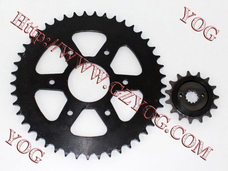 Motorcycle Sprocket Set Pinion Cgl125 Wy125 Cg125