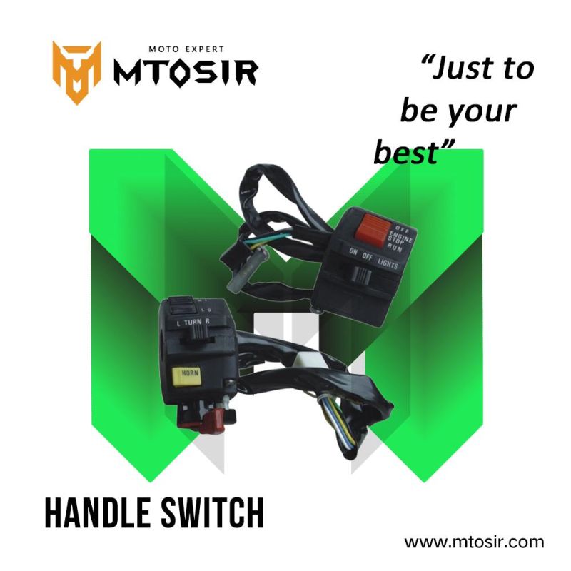 Mtosir High Quality Motorcycle Electrical Handle Switch Fit for Wy100 YAMAHA Suzuki Scooter Universal Motorcycle Accessories Motorcycle Spare Parts