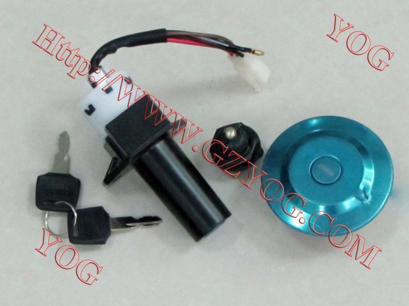 Motorcycle Parts Llave De Contacto Lock Set Ignition Switch Key Set RTR180 Gn125 CB-125ace