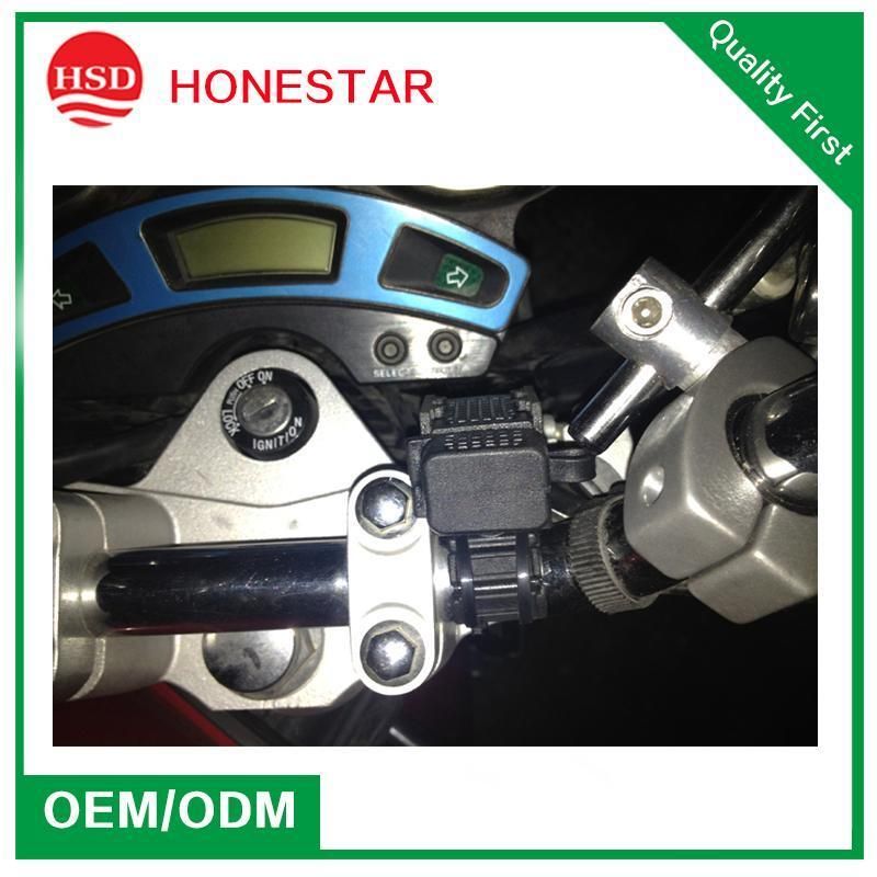 Dual USB Port 12V Waterproof Motorbike Motorcycle Handlebar Charger