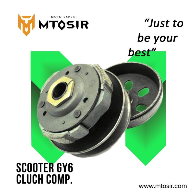 Mtosir Motorcycle Clutch Comp Gy6 Model High Quality Professional Motorcycle Clutch Comp. Hub Clutch Clutch Housing for Scooter Gy6