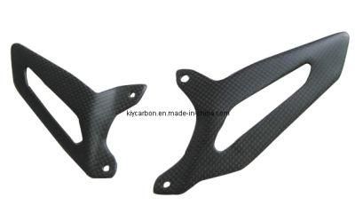 Carbon Fiber Heel Plates for Ducati Motorcycle