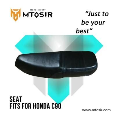 Mtosir High Quality Black Seat for Honda C90 Leather Plastic Motorcycle Spare Parts Motorcycle Accessories Rear Seat