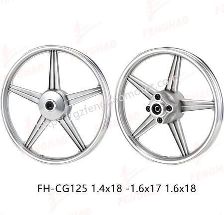 Factory Directly Sale Motorcycle Parts Aluminum Rim for Honda Cbt125/Cg125/Cm125/Fb150/Tbt10/Zh125