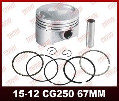 China OEM Quality Motorcycle Parts Piston Kit Cg250 Motorcycle Piston Kit