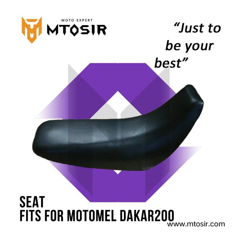 Mtosir High Quality Black Seat for Eco70 Leather Plastic Honda Motorcycle Spare Parts Motorcycle Accessories Rear Seat