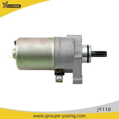 Motorcycle Engine Spare Parts Motorcycle Starter Motor for Jy110