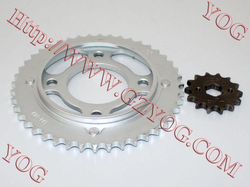 Motorcycle Sprocket Set Pinion Cgl125 Wy125 Cg125