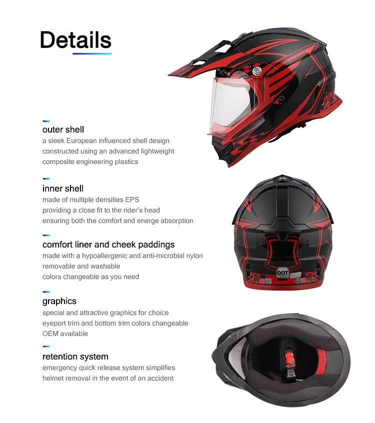 Custom Motorcycle Mx Helmets Equipment Bell Motocross Helmets