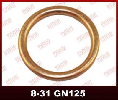 Gn125 Muffler Copper Gasket China OEM Quality Motorcycle Parts