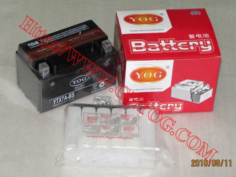 Motorcycle Spare Parts Wet Dry Gel Battery 6n4-2A
