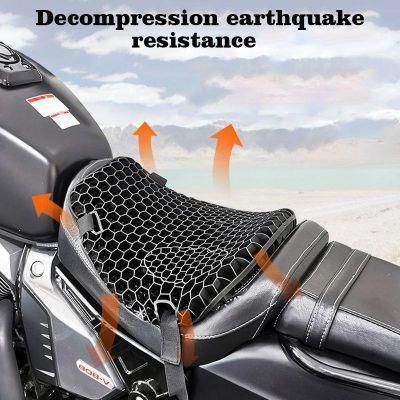 Gel Universal Honeycomb Motorcycle Gel Cushion Shock Relief Massage Absorption Breathable Cushions Pad Accessories