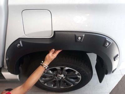 Black Injection Wheel Fender for Mitsubishi Triton 2019-on