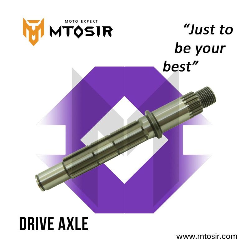 Mtosir High Quality Motorcycle Drive Axle Fit for Nxr Bros 125 Yes Biz Crypton Pop CB Xre Scooter Universal Motorcycle Accessories Motorcycle Spare Parts