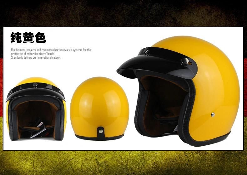High Quality Hlaf Face Motorcycle Helmet From China, ABS, DOT, ECE, Factory Price