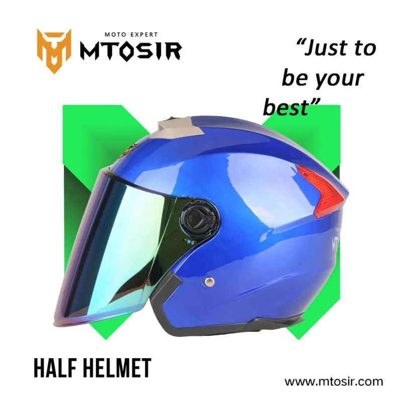 Mtosir High Quality Helmet Motorcycle Scooter Dirt Bike Bicycle Safety Summer Half Face Season Sunshade Helmet with Different Covers