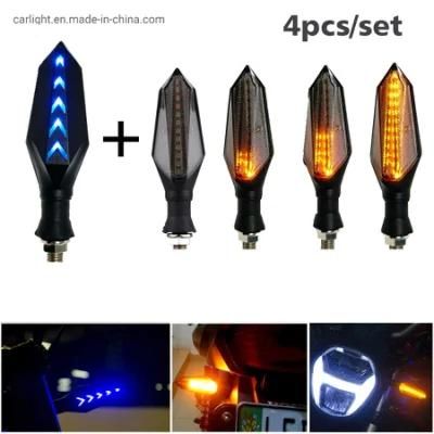 Factory Motorcycle LED Sequential Turn Signal Lights Winker Lamp