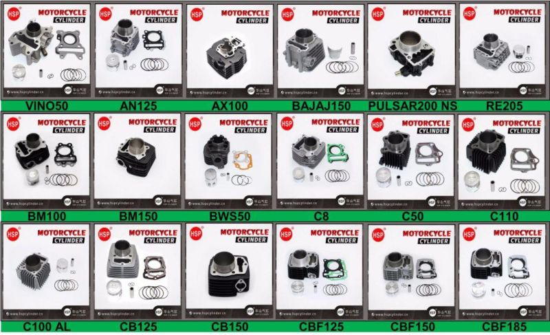 Motorcycle Engine Parts Cylinder Kit for Honda CBF150 KSP UNICORN TITAN150 KTT