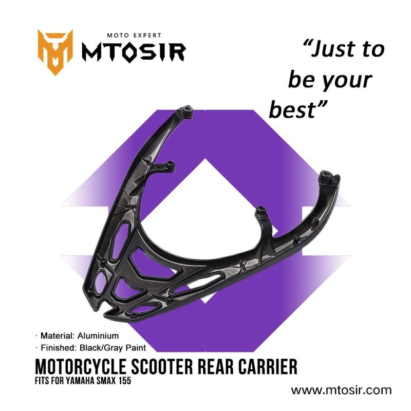 Mtosir Rear Carrier Motorcycle Scooter Fits for YAMAHA Smax155 High Quality Motorcycle Accessories Motorcycle Spare Parts Luggage Carrier