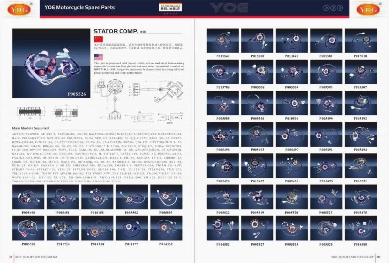 Motorcycle Stator Comp Magnet Coil Estaror Horse150 Yara200 XL125
