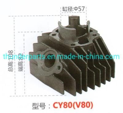 Motorcycle Cylinder Block Kit for Cy (V) 80 57mm