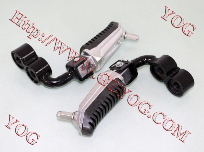 Yog Motorcycle Spare Parts Motorcycle Front Footrest for Hj125, En125, Dakar
