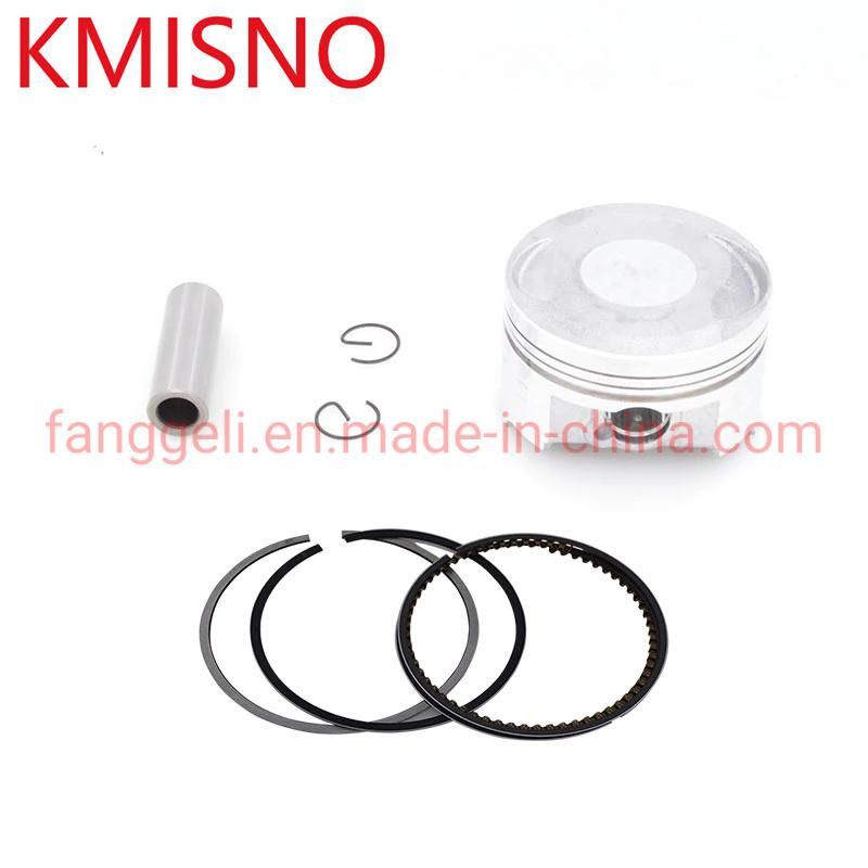 Motorcycle 58.5 mm Piston 14 mm Pin Ring 0.8*0.8*2.0mm Set Kit Assembly for Honda Jh125-19e Cg133 125cc 133cc engine Spare Parts