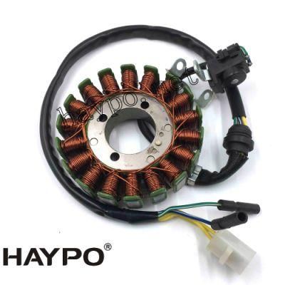 Motorcycle Parts Magneto Coil / Stator for Haojue Hj125 Elegant