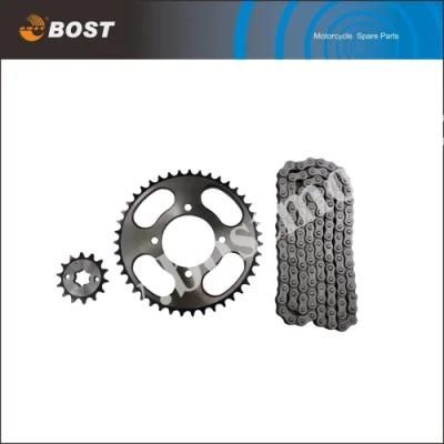 Motorcycle Transmission Parts Chain Sprockets for YAMAHA Ybr125 Cc Motorbikes