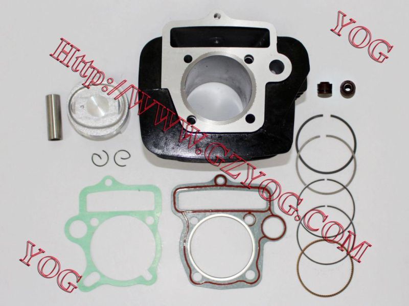 Motorcycle Parts Cylinder Kit Piston Complete Rings Block Cg125 Cg150 Cg200