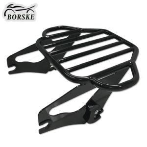 Black Motorcycle Luggage Rack for Harley Street Glide 2009-2016