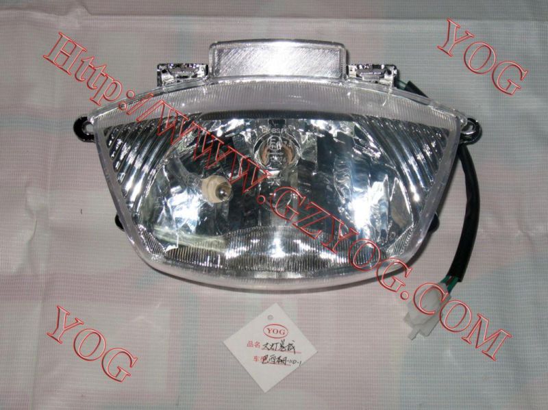 Motorcycle Spare Parts Motorcycle Headlamp Assy Hj125 Hj150 Akt125