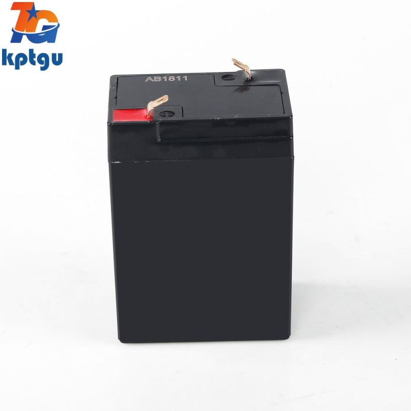 6V4.5ah AGM Scooter Battery Rechargeable Lead Acid Motorcycle Battery with IAF MSDS Certification