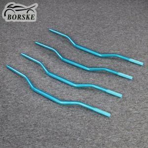 Borske Universal 7/8&prime;&prime; 22mm Motoryccle Handlebar High Polishing Handle Bars Flat Type Drag Bar