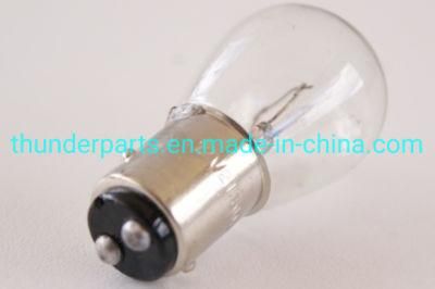 Motorcycle Bulb/Bombilla Lampara Foco Stop 12V 21 5W Bay15D S25 Luna Transparente Luz Amarilla 2p