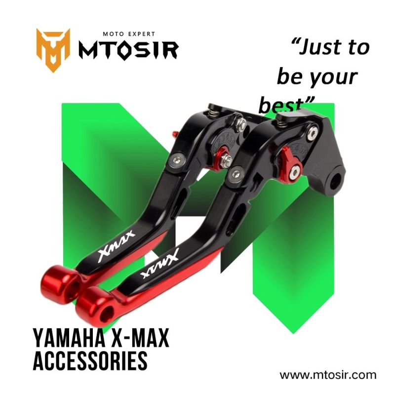 Mtosir Motorcycle CNC Handle Lever YAMAHA X-Max Spare Parts Multi-Colors Aluminium Alloy CNC Handle Lever